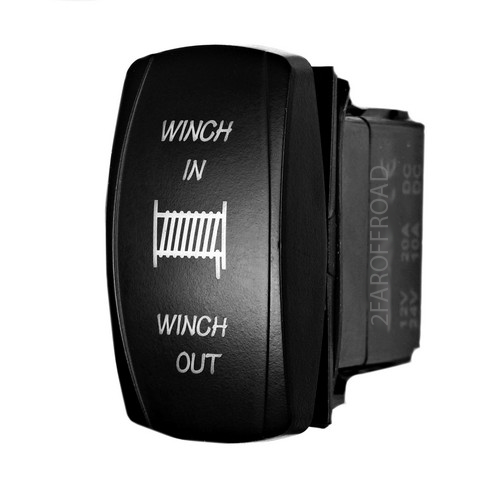 Winch In/Out Rocker Switch SPDT
